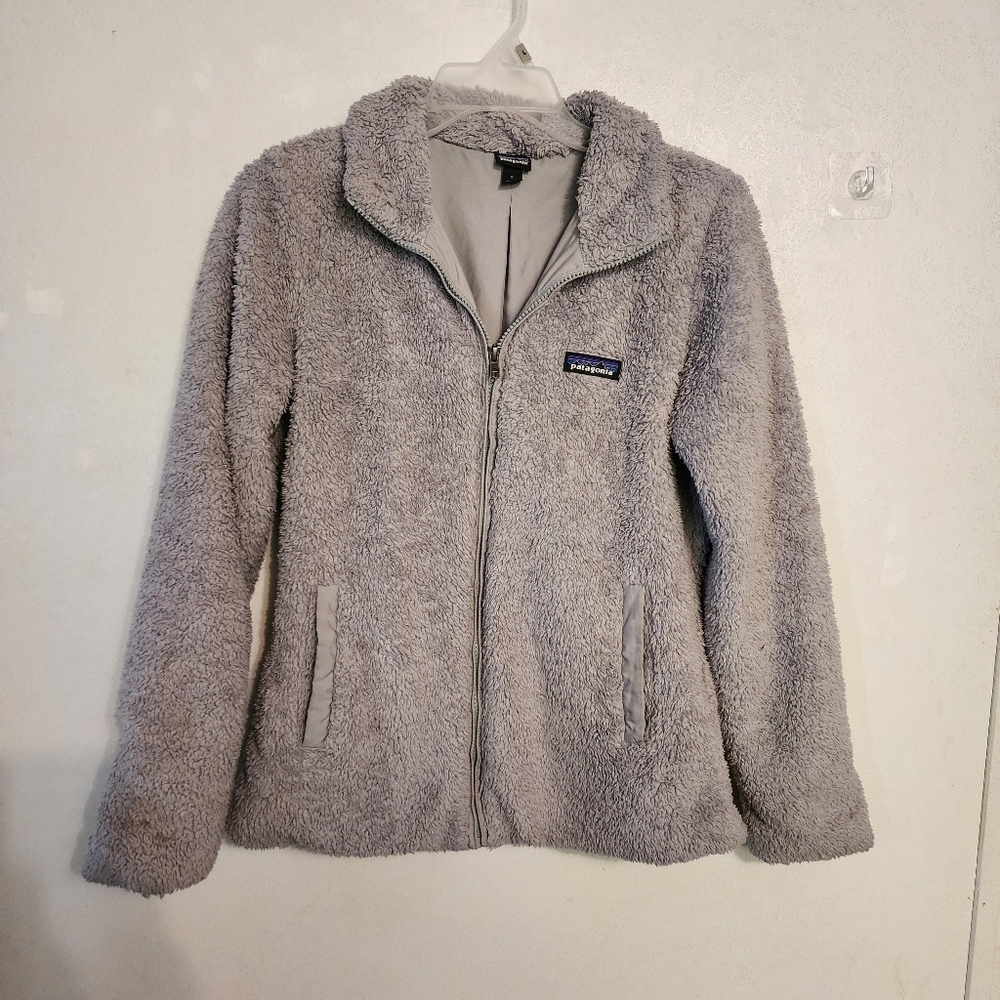 Patagonia Los Gatos Full Zip Fleece Jacket Gray Women's Size S